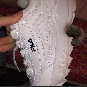 FILA TENNIS SHOES WORN ONCE